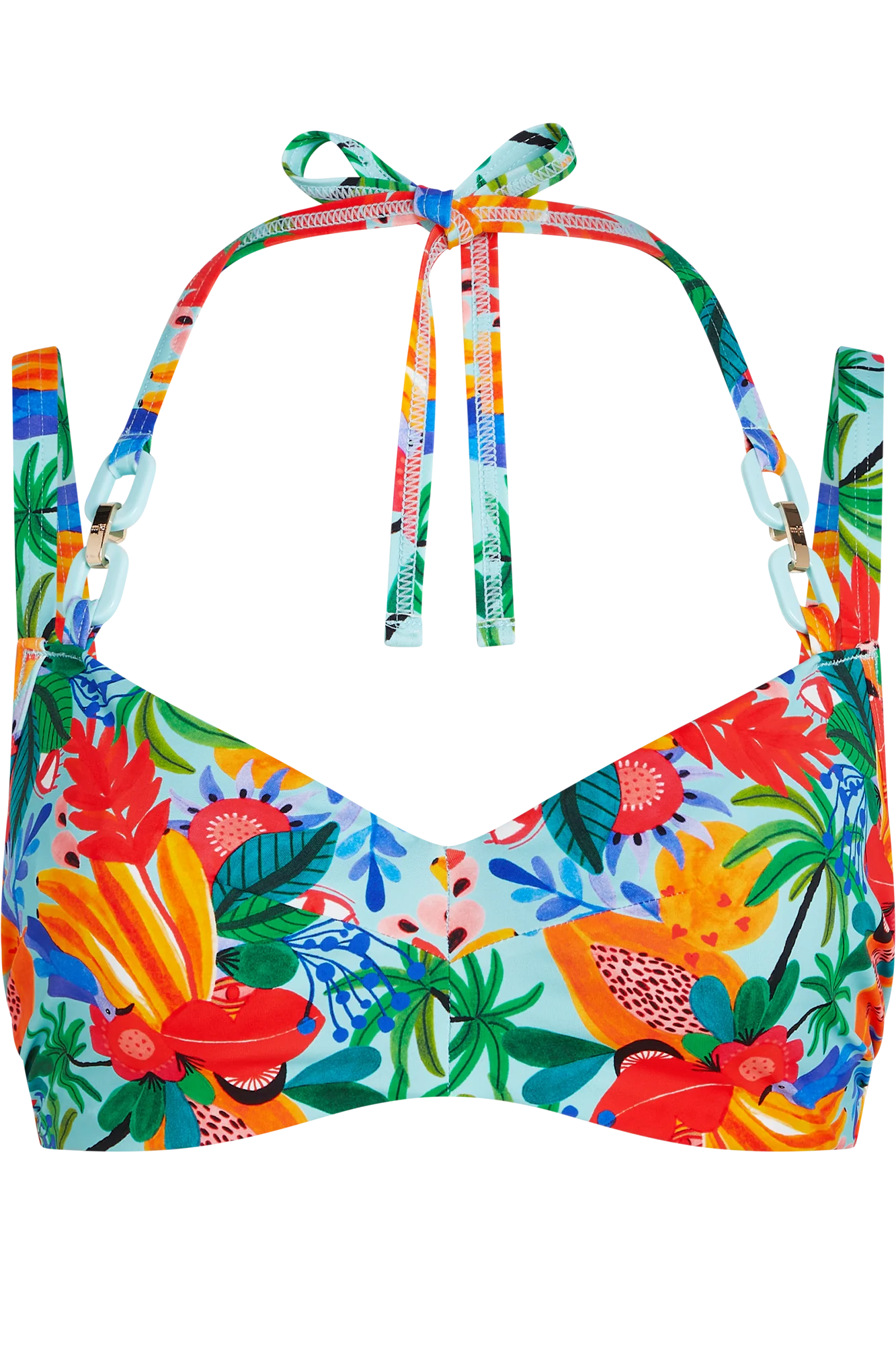 wired unpadded bikini top - Image 4